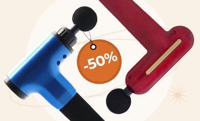 «Скидка 50% при покупке двух массажеров»